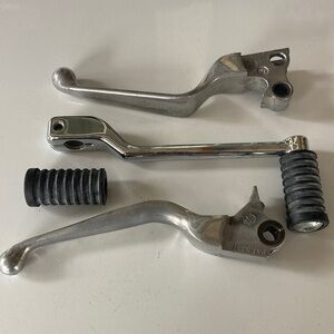 Foot shifter lever & hand brake, clutch handles for 97-2000 Harley Davidson